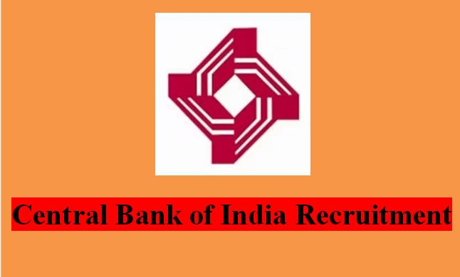 Central Bank of India Recruitment